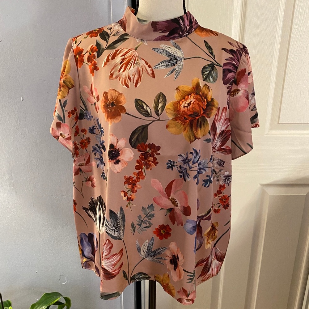 J.Crew Floral Blouse